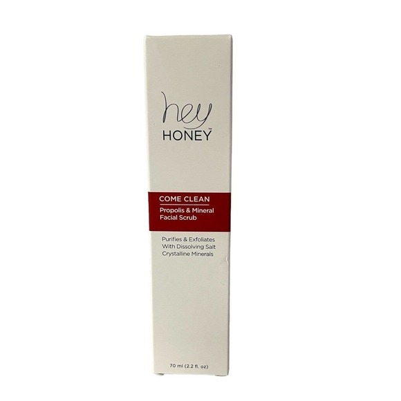 Hey Honey Come Clean Propolis & Mineral Facial Scrub 2.2 fl oz - Picture 1 of 2